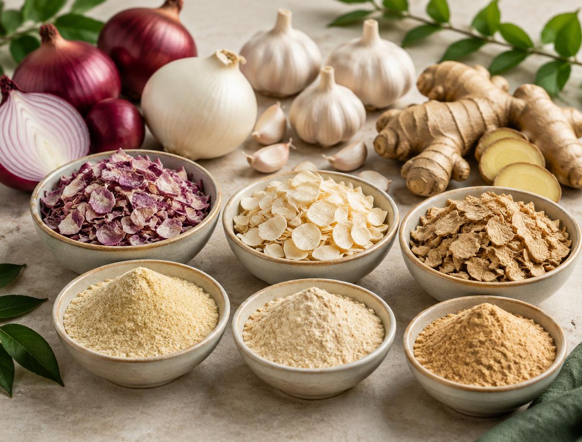 Onion dehydrated ingredients